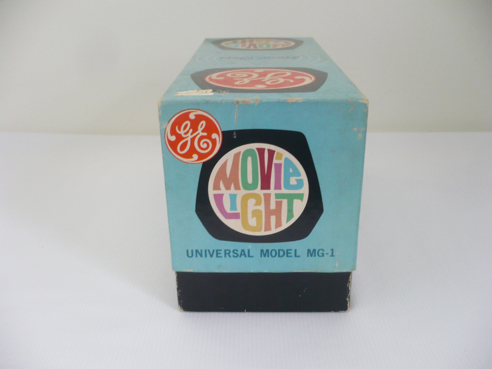 Vintage GE Mardi Gras Movie Light w/Box, Instructions Universal Model MG-1 Works
