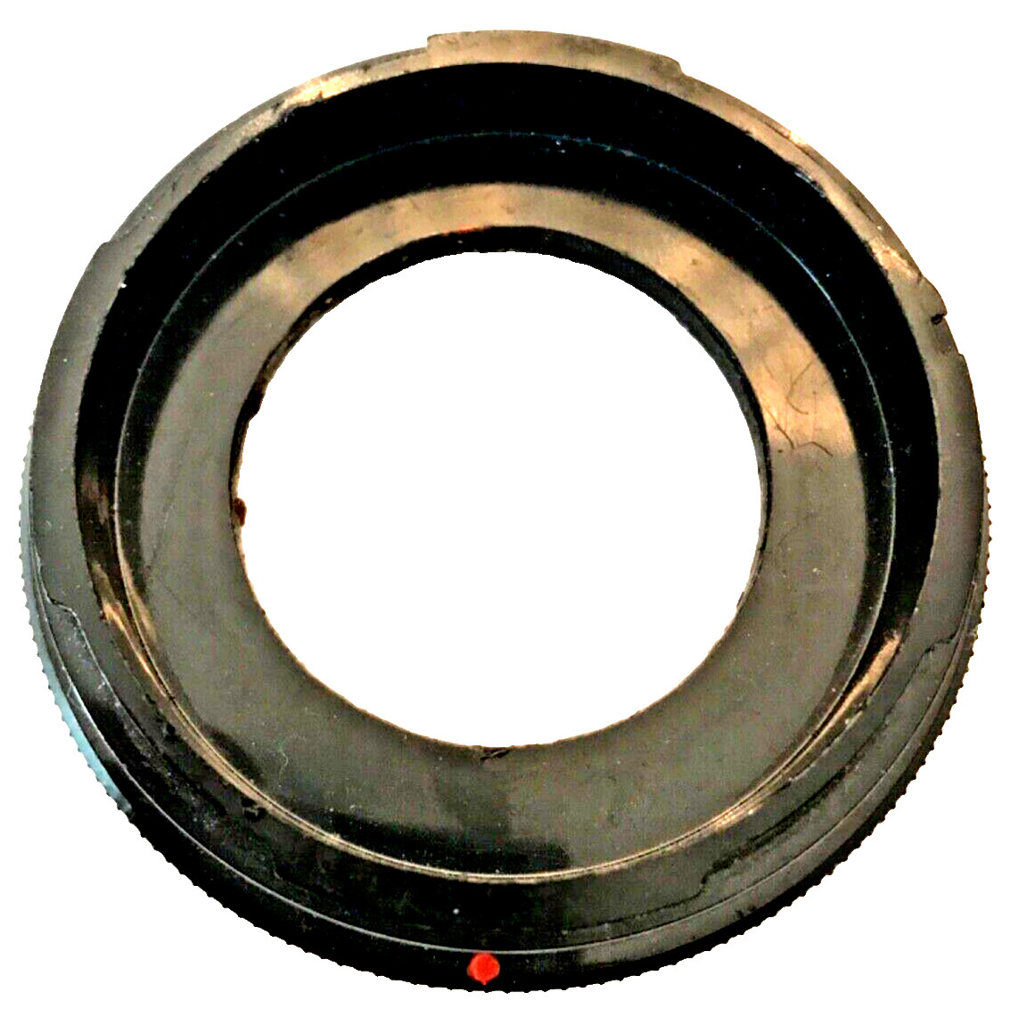 Plastic Body Cap for a Hasselblad 500 Series Camera with a 44mm Hole in Center