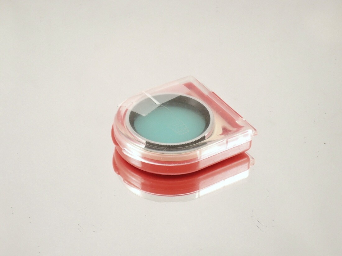 Flexaret MEOPTA B1 B36 Blue Filter Czechoslovakia Genuine Accessories Bayonet