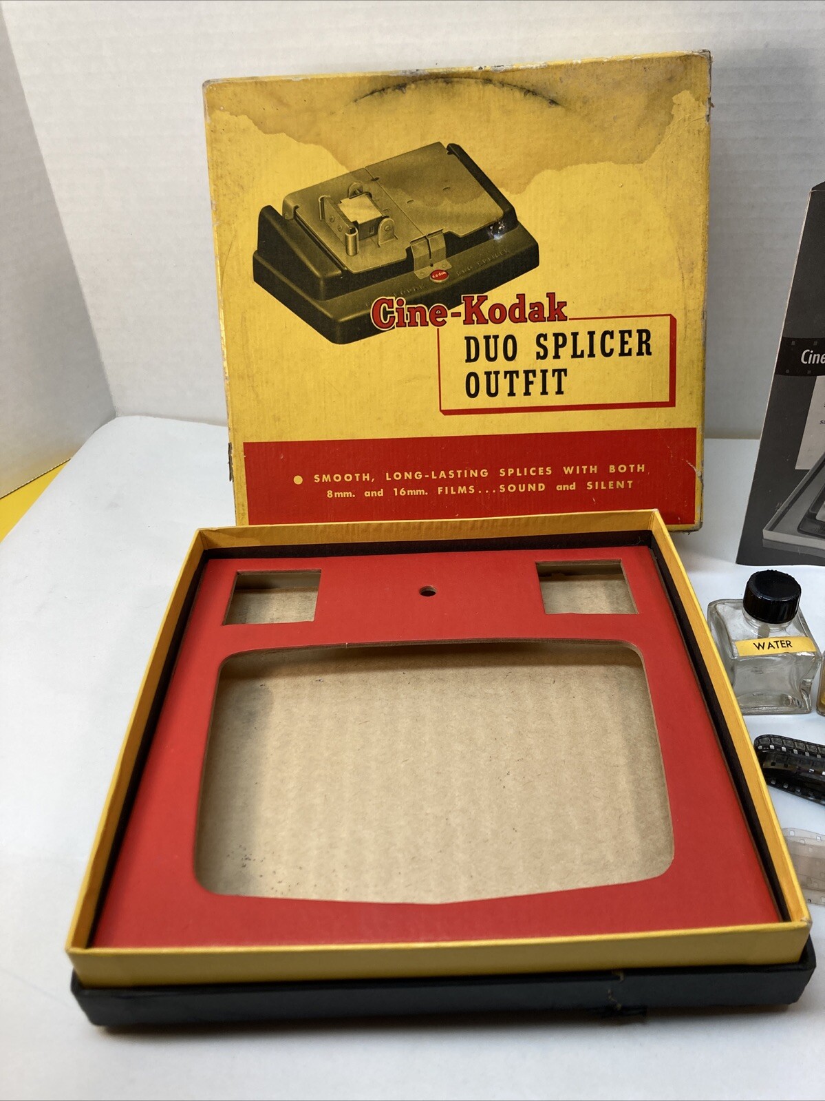 Cine-Kodak Duo Splicer Outfit for 8mm & 16mm Sound & Silent Film, Vintage