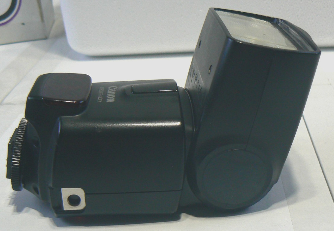 Canon Speedlite 430EX Camera Hot Shoe Flash w/Slide Out Diffuser- Works TESTED