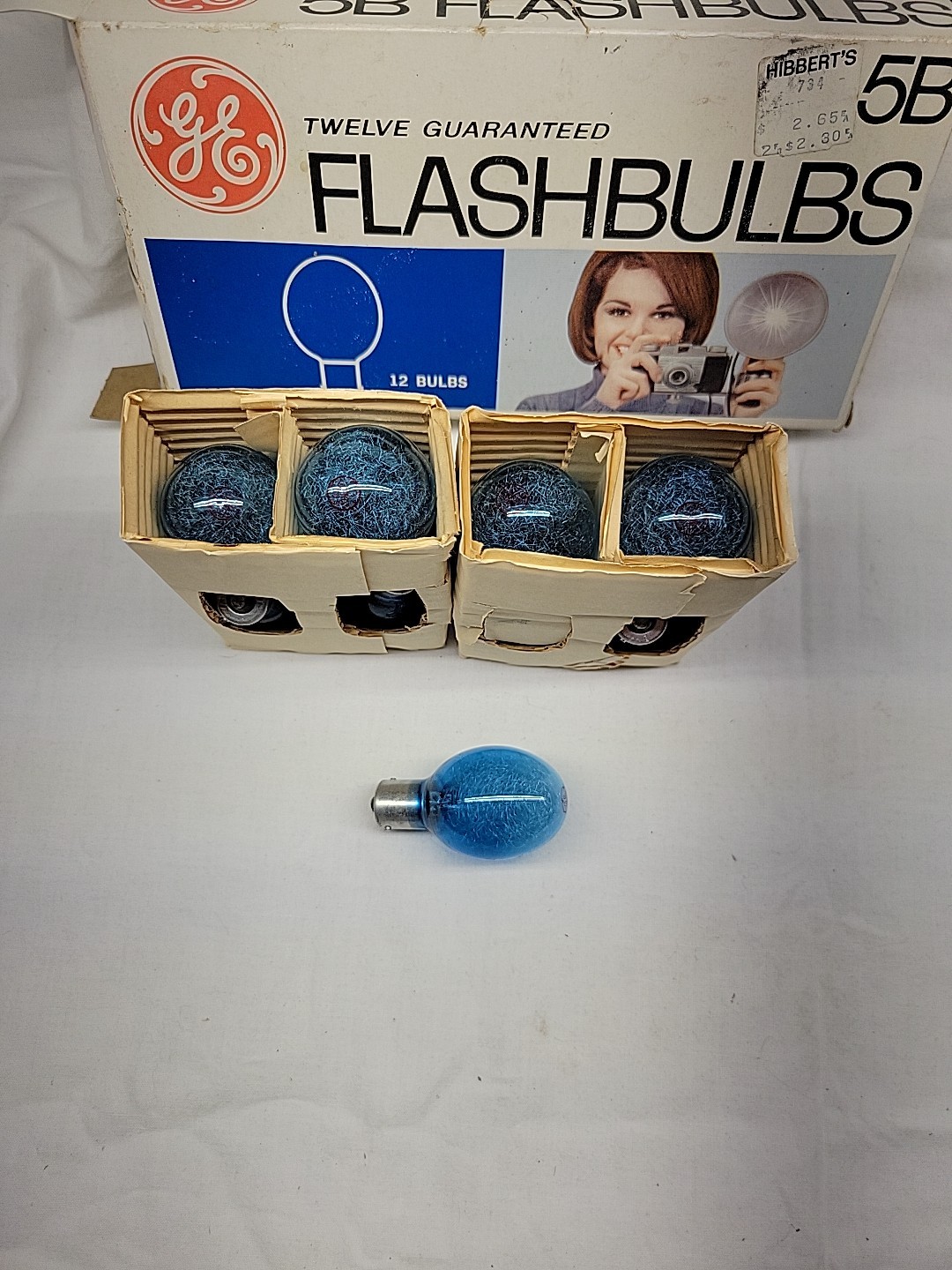 Vintage Camera Flash Bulbs & Accessories GE Sylvania Osram Polaroid Peak Argus