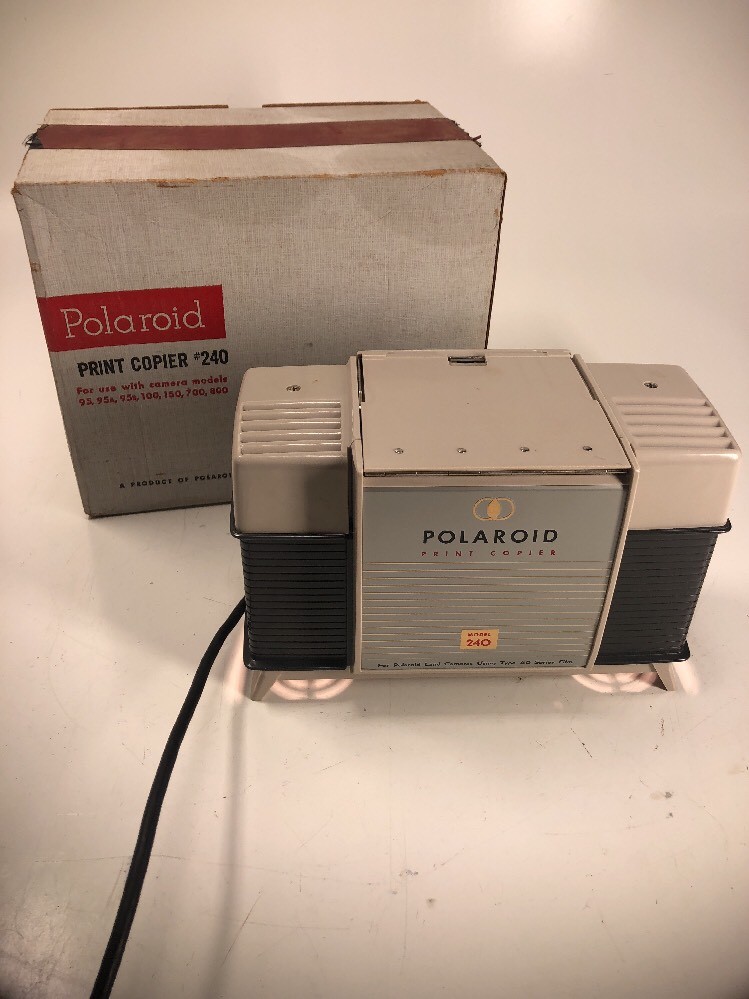 POLAROID–MODEL 240–PRINT COPIER–TYPE 40 SERIES FILM