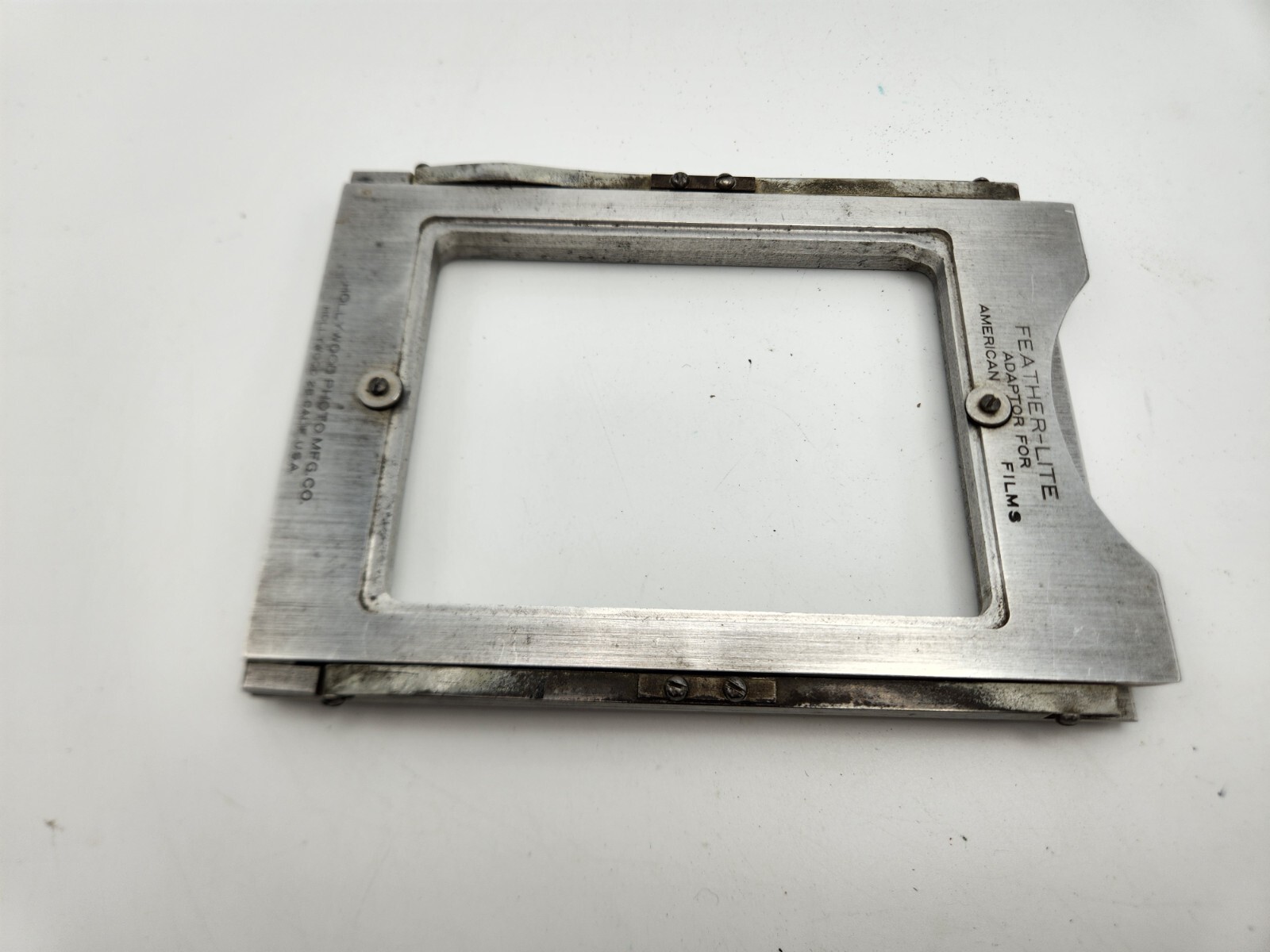 Vintage Feather-Lite Adapter for American Films Hollywood Photo Co. 3 1/4×4 1/4″