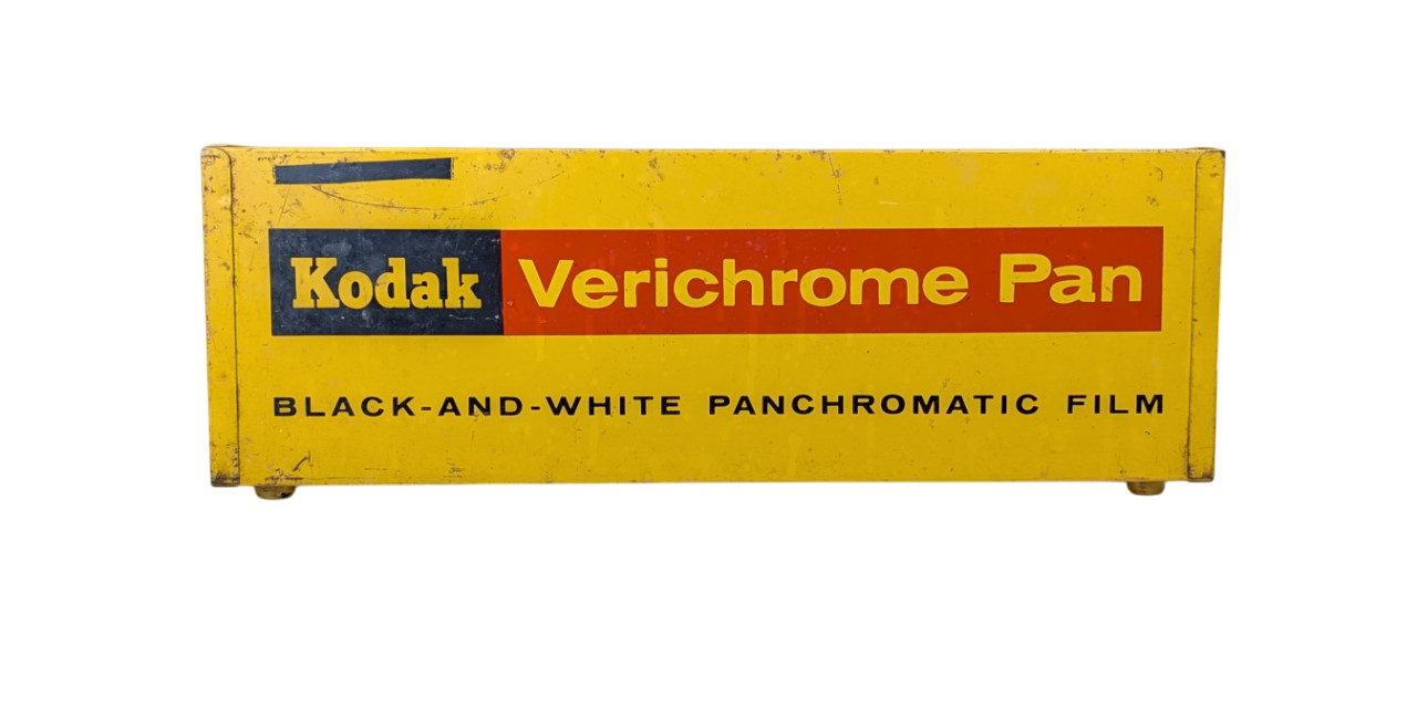 1960s Kodak Verichrome Pan Panchromatic Photo Lab Store Pickup Bin – 18″ Long