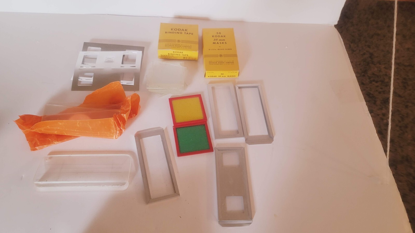 Kodak Vintage Lot Binding Tape, 35mm Masks And More See the Pictures