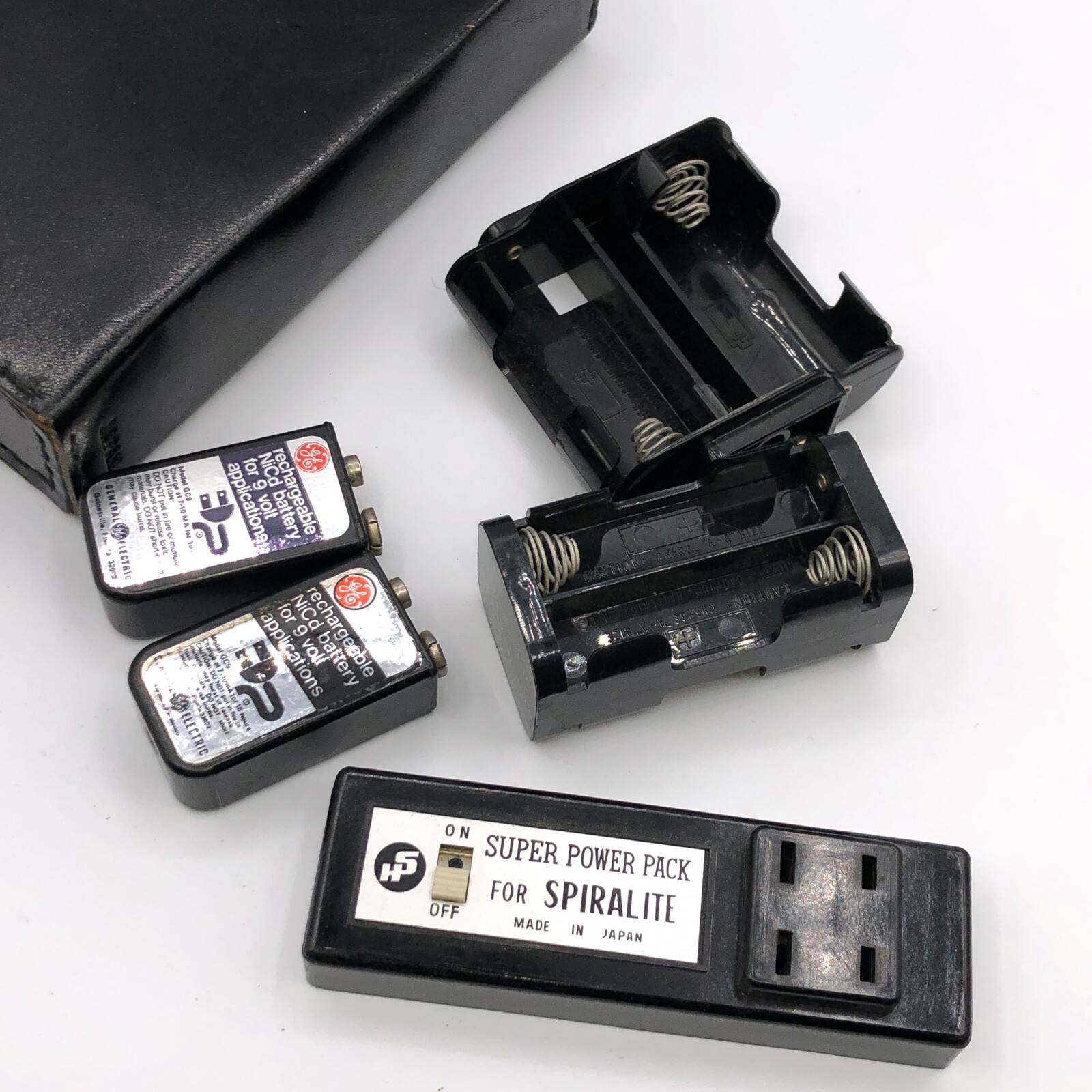 Spiralite Super Power Pack W/Case Adapters Japan – Used – EUC