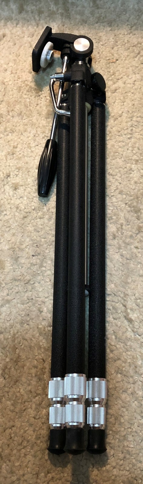 E.J. Korvette Deluxe Elevating Tripod #110 Vintage Photography / Videography Box