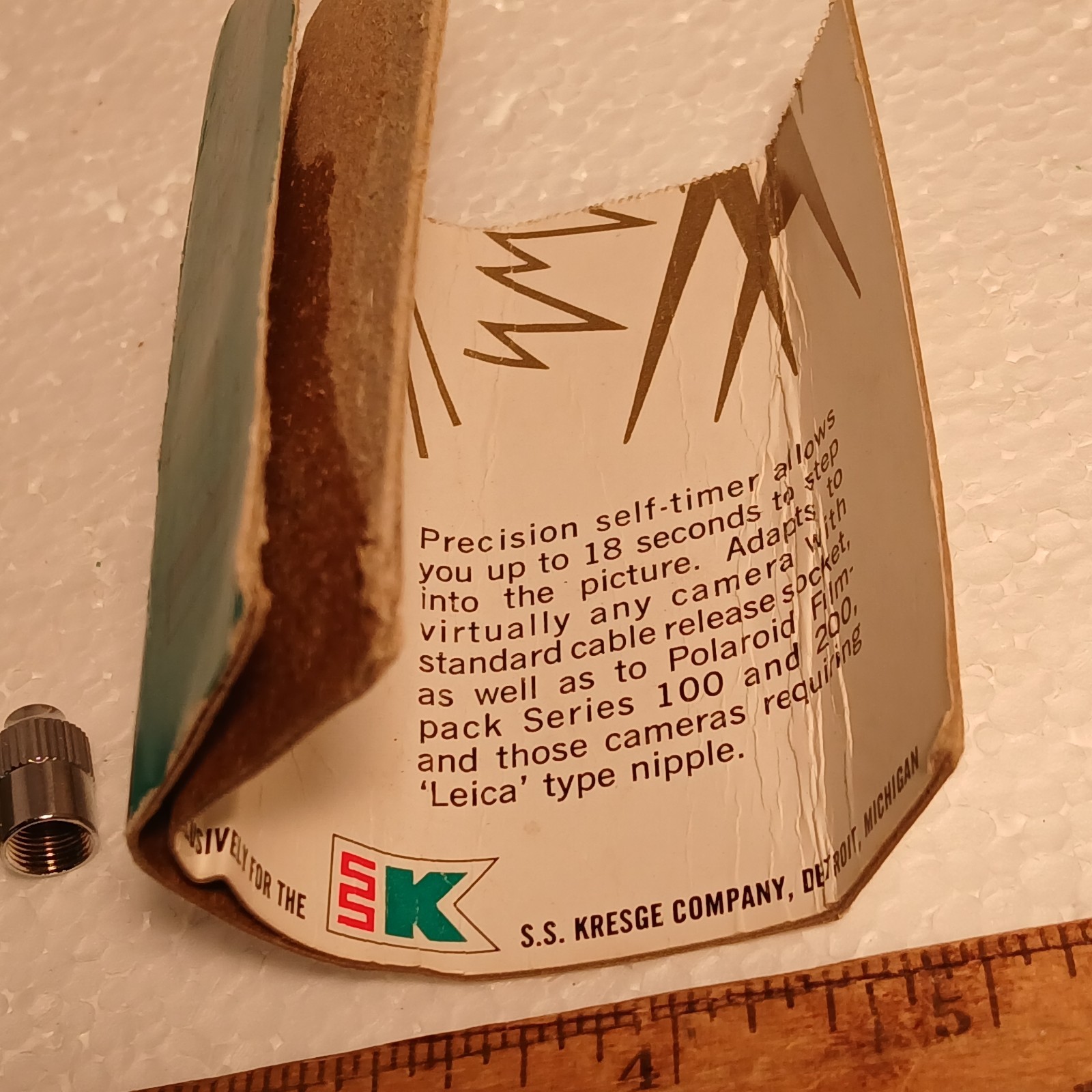 Vintage Kresge SK Camera Self Timer Made in Japan Leica Polaroid 100 200 Unteste