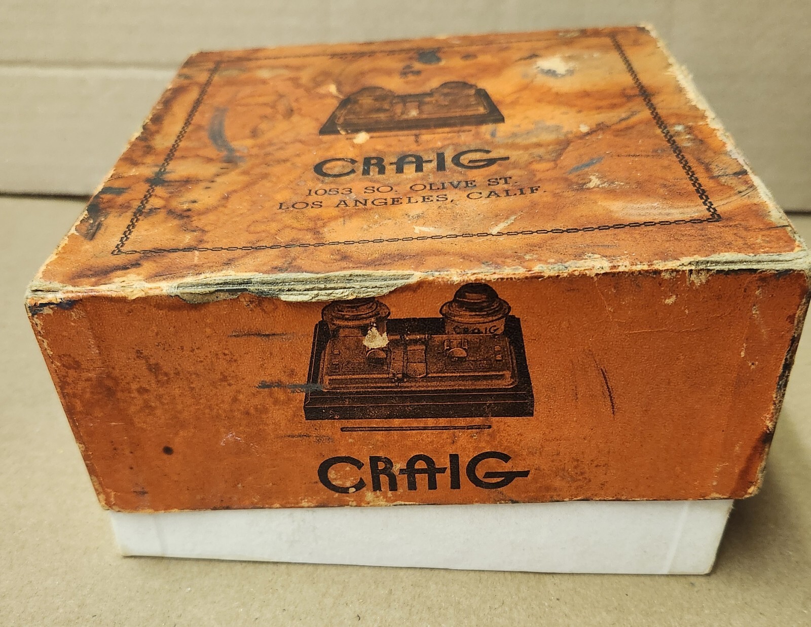 CRAIG Movie Supply Company 8-16 MM Junior Splicer Vintage Glass Kit Film