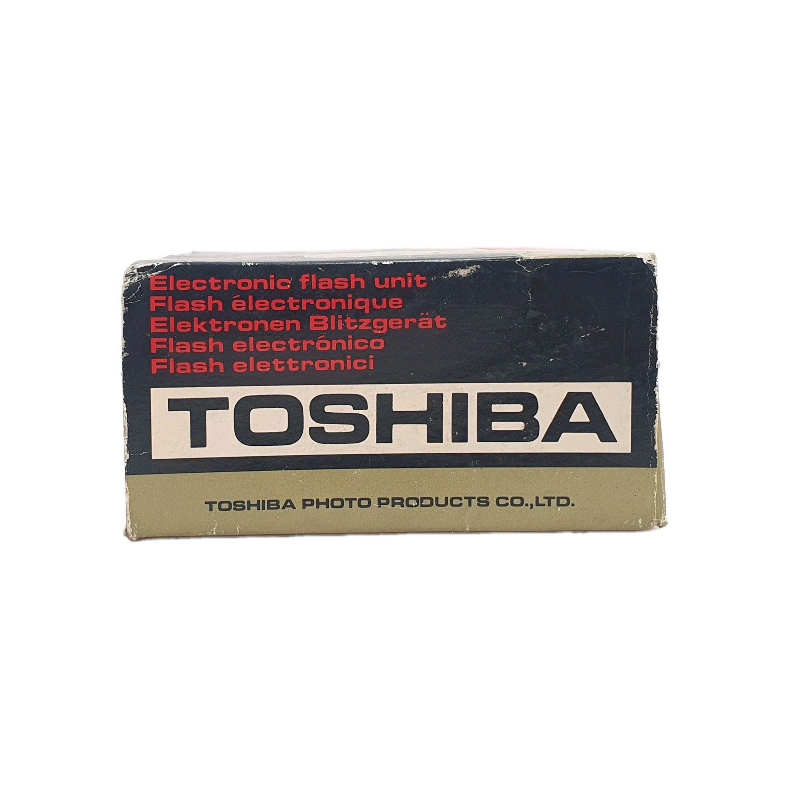 Vintage Toshiba P-25 Electronic Flash Unit For Polaroid Land Camera OneStep