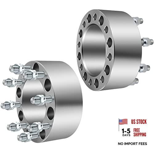 2X 8 Lug Wheel Spacer Adapters 3 inch 8×6.5 to 8×6.5 for F250 Wheel Spacers
