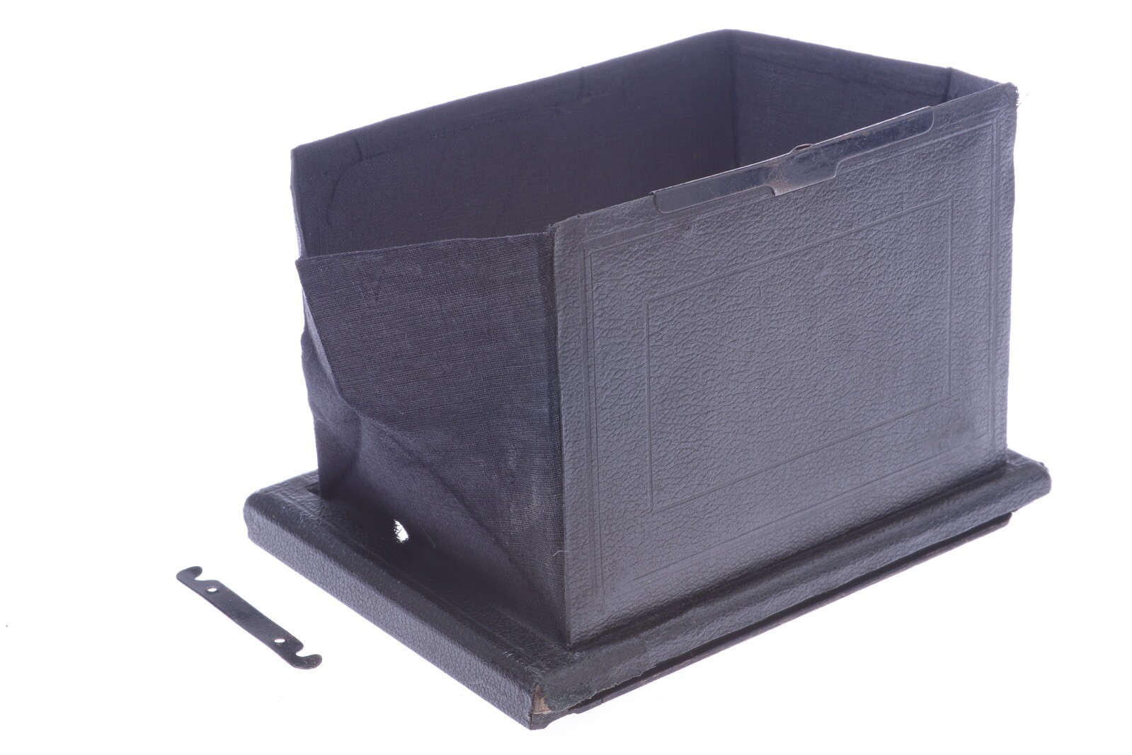✅ UNBRANDED ANTIQUE VIEWING HOOD, GROUND GLASS HOLDER 9X12CM PLATE CAMERA