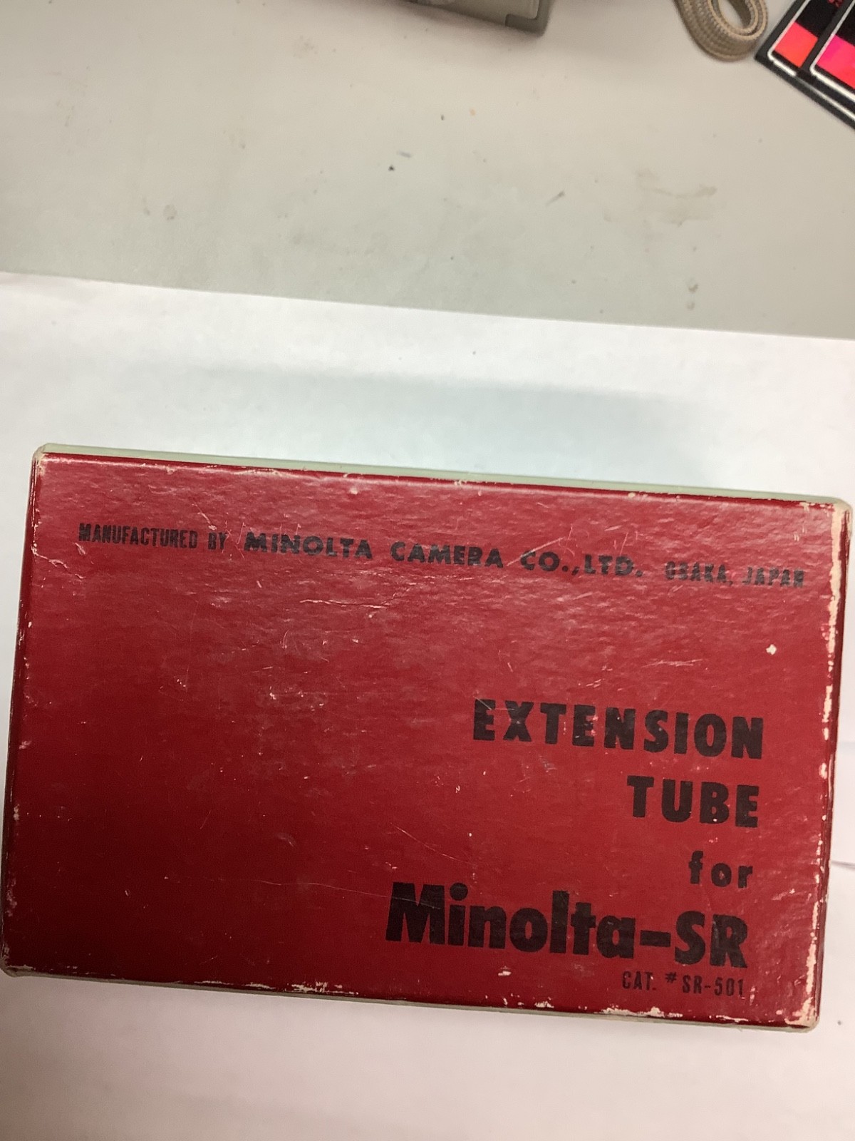 Minolta Extension Tube Set for Minolta-SR
