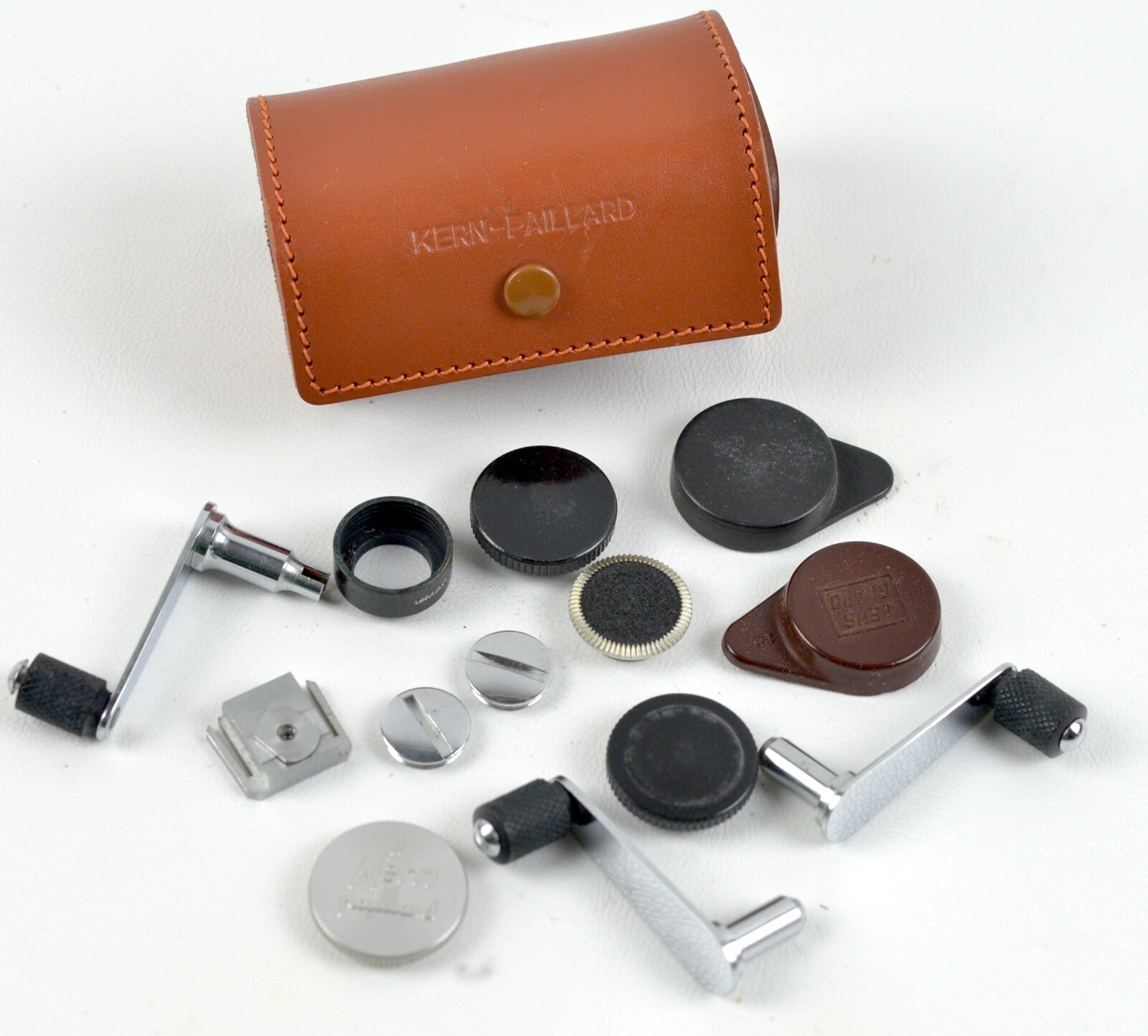 Kern Paillard Cranks, caps parts