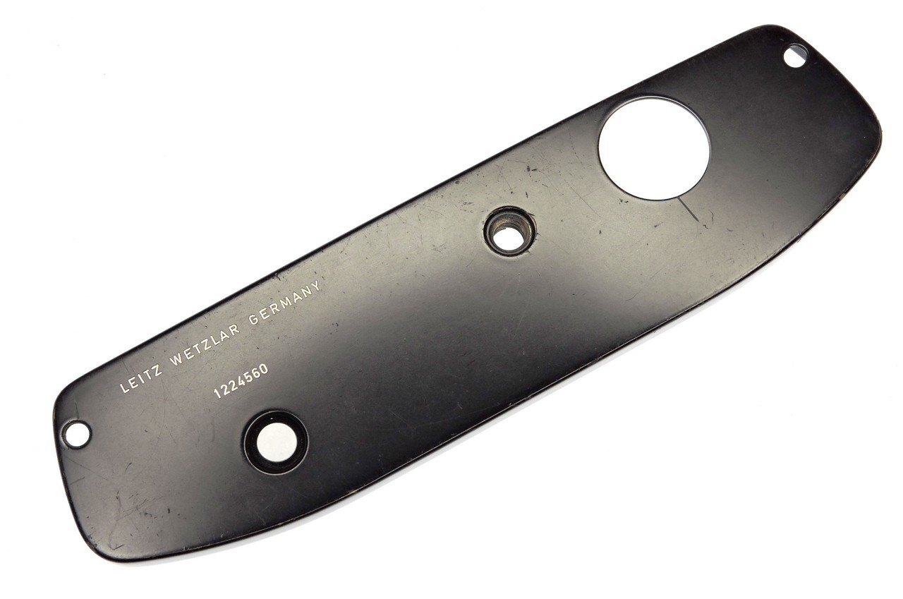 Leicaflex Black SL Bottom Plate #1224560