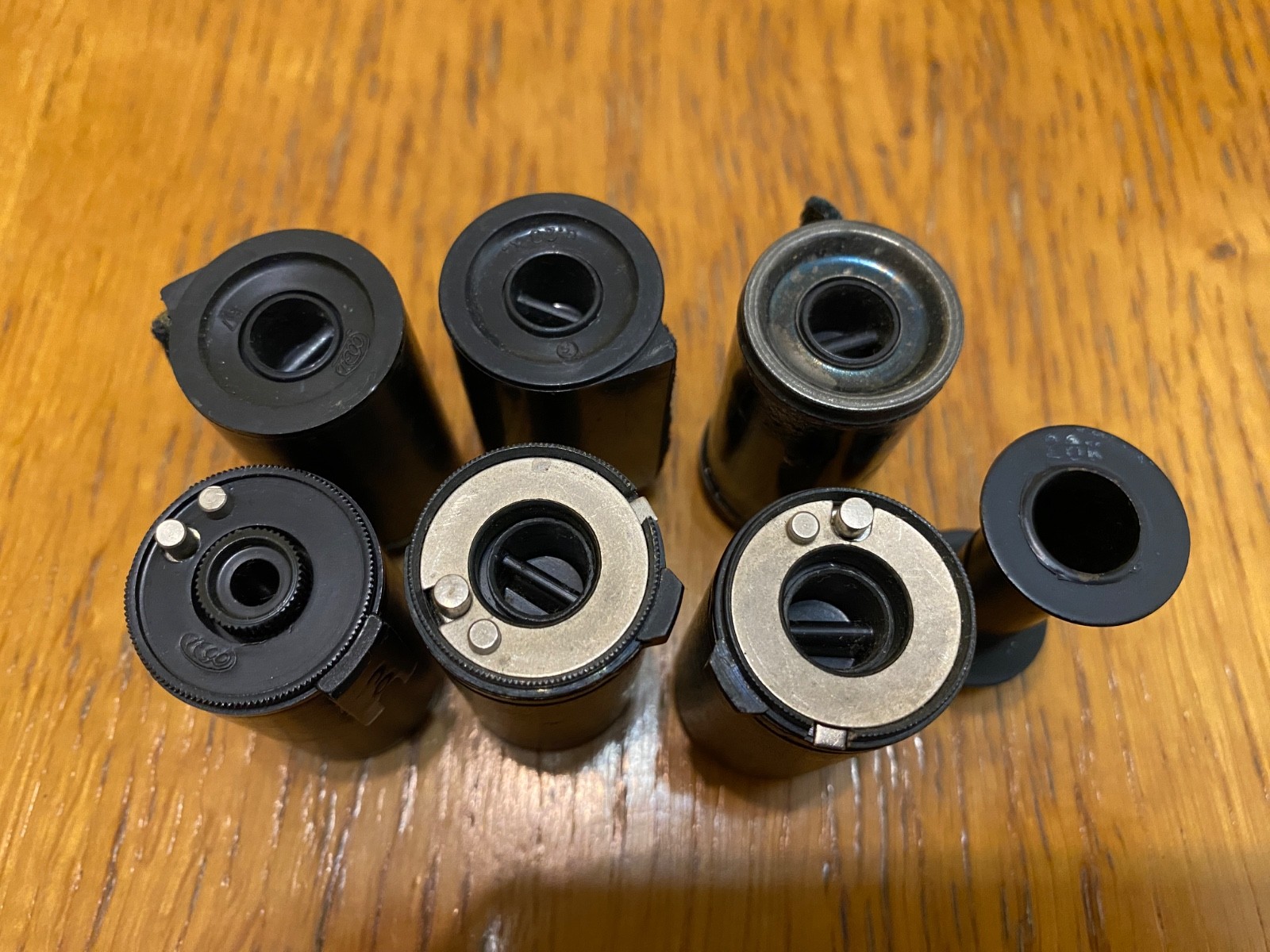 Nice! Film Spool and Cassette made in USSR for Fed, Zorki 35mm *price for 7 pcs*