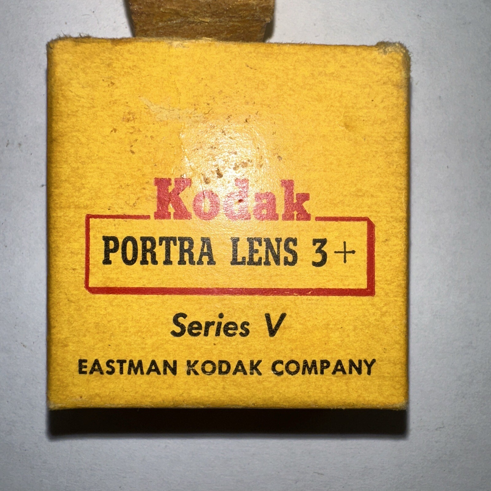 Vintage Kodak Series V Portra Lens +3 Series 5 With Original Case And Box