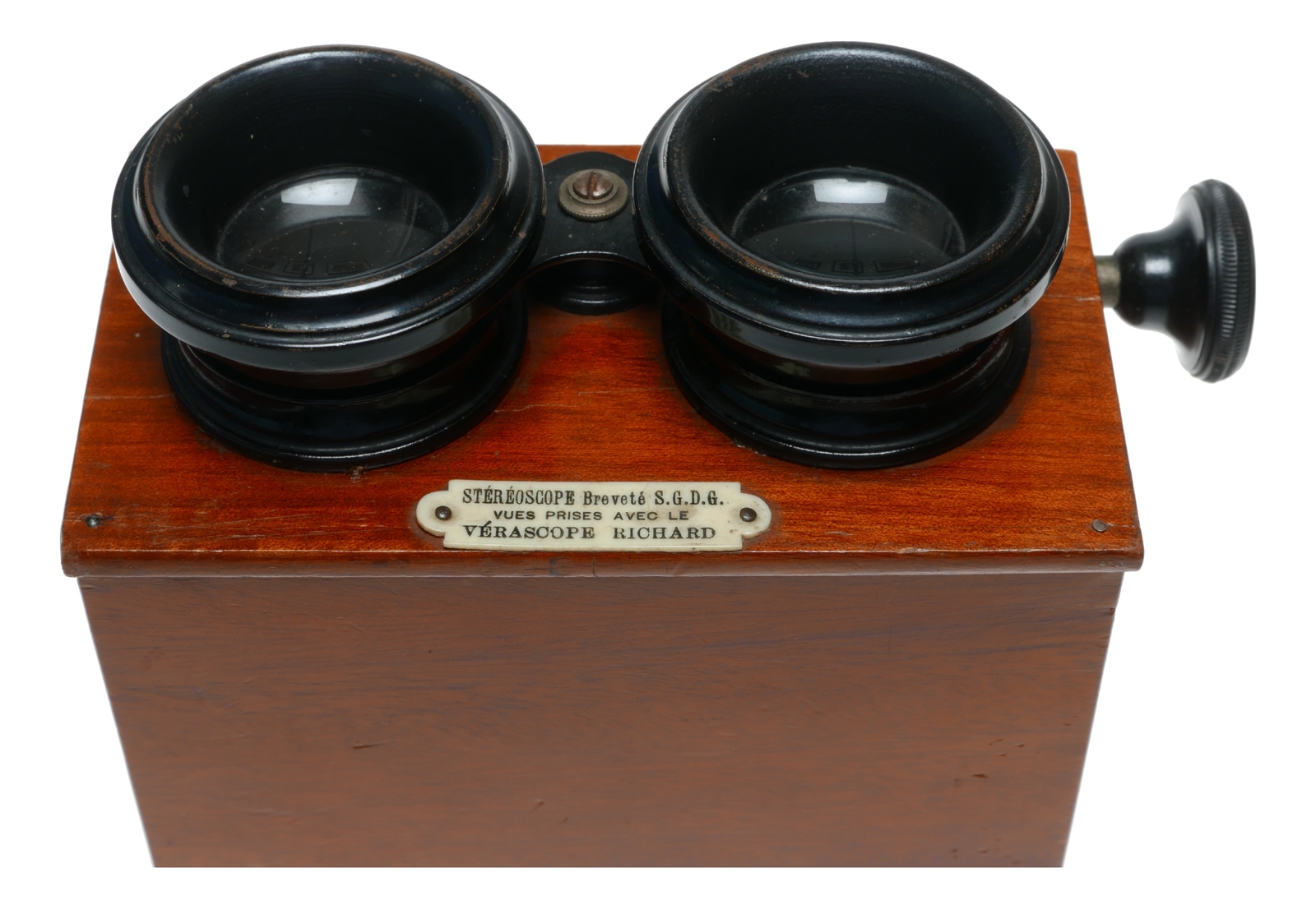 Jules Richard Paris Box Type Verascope Stereoscopic Viewer