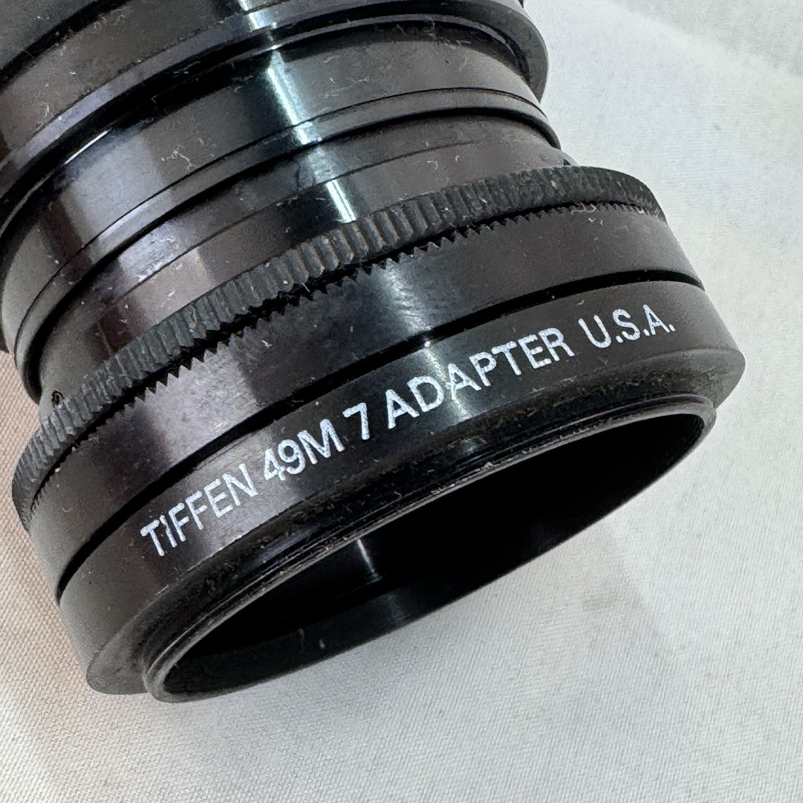 Vintage Slide Duplicator – TIFFEN 49M 7 ADAPTER U.S.A. – 55mm Thread