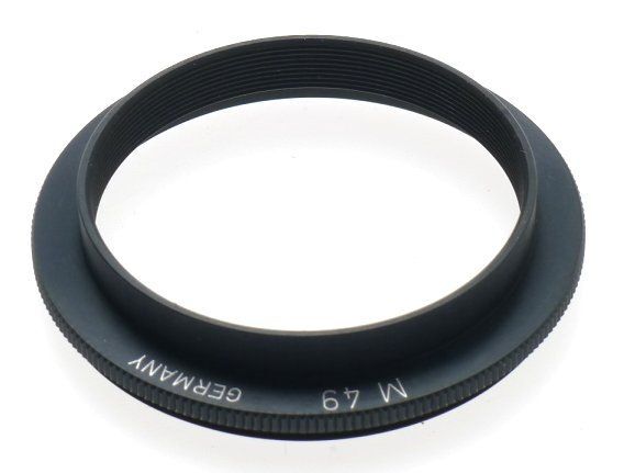 Novoflex m49 x0.75 camera lens adapter ring extension tube new old stock