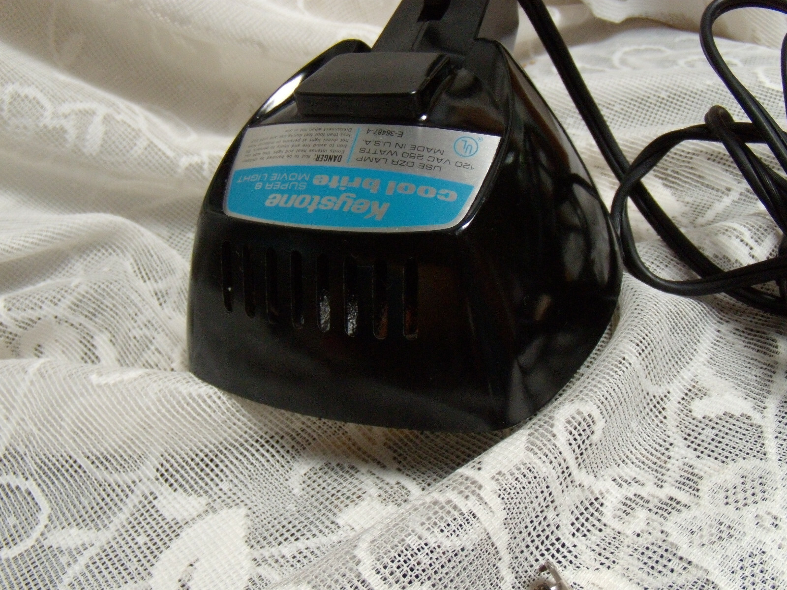 Keystone Cool Brite Movie Light, manuel, part, for Super 8 Movie Camera Tested
