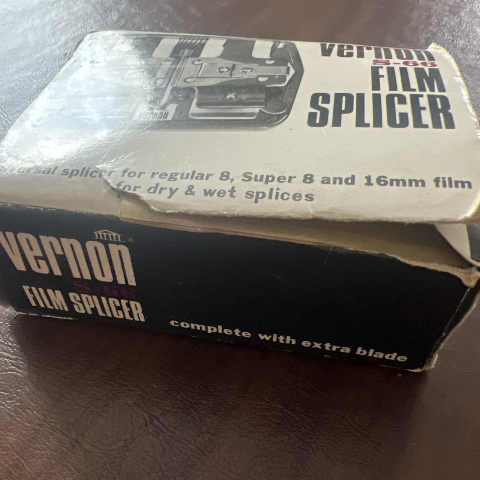 Vintage Universal Splicer For Regular 8, Super 8 & 166 mm for Dry & Wet Splicer