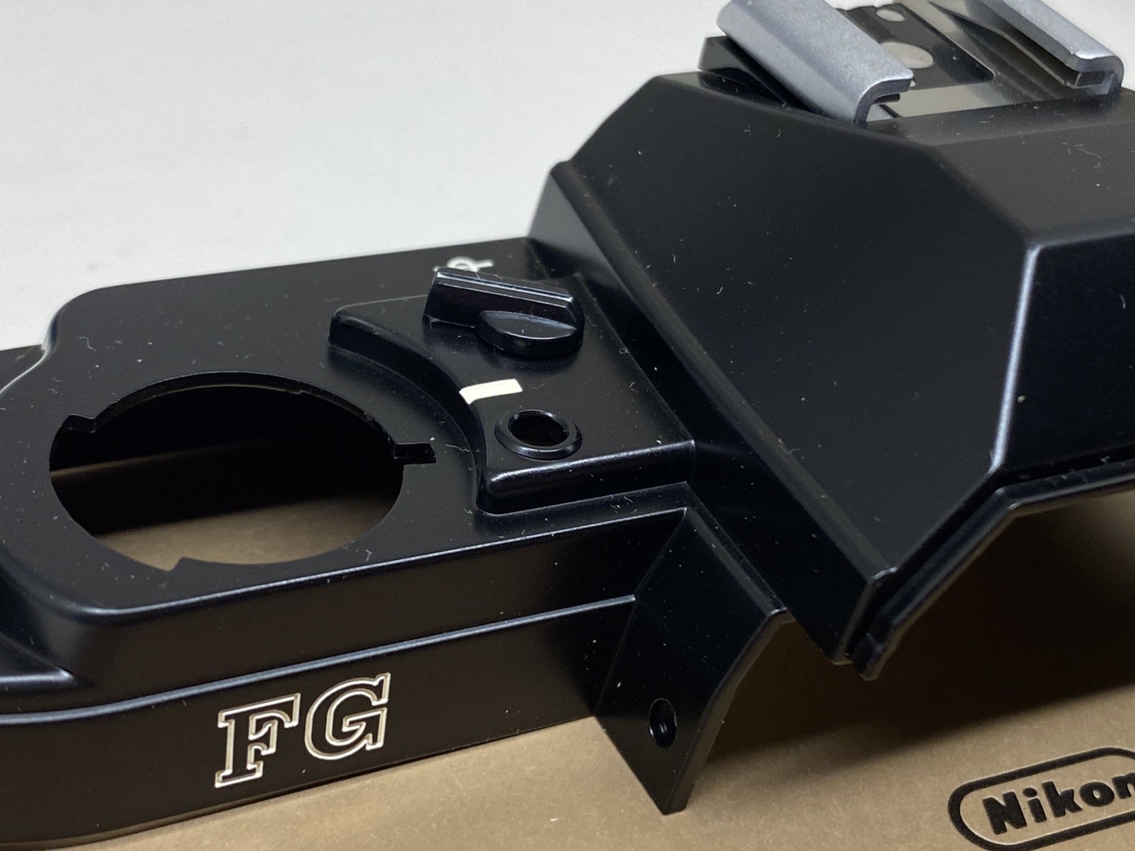 New Nikon FG Black OEM Top Plate/Cover (nos) Made In Japan USA Seller