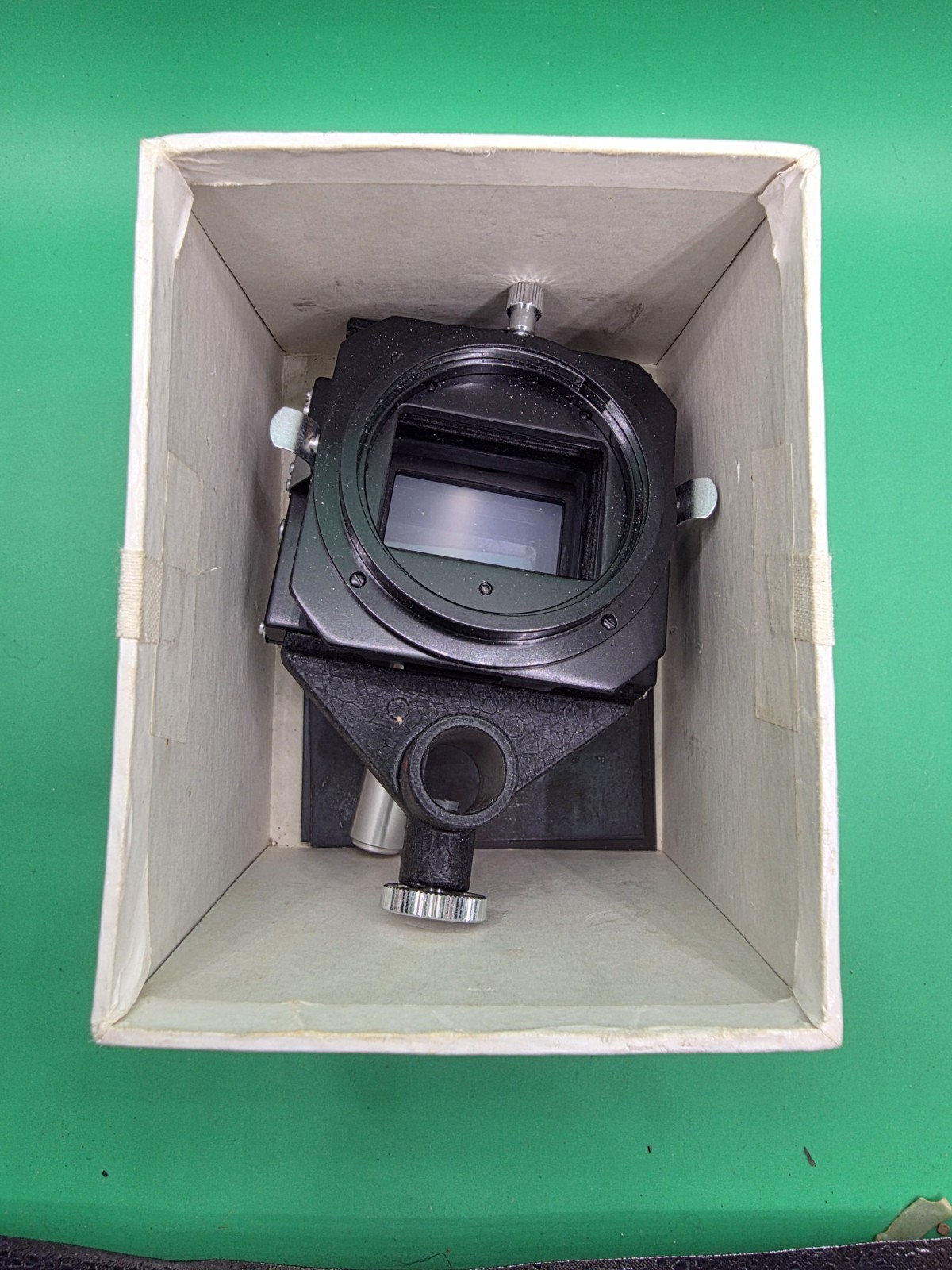 Honeywell Pentax Slide Copier Attachment Bellows II Cat No 833 w/ Box Manual