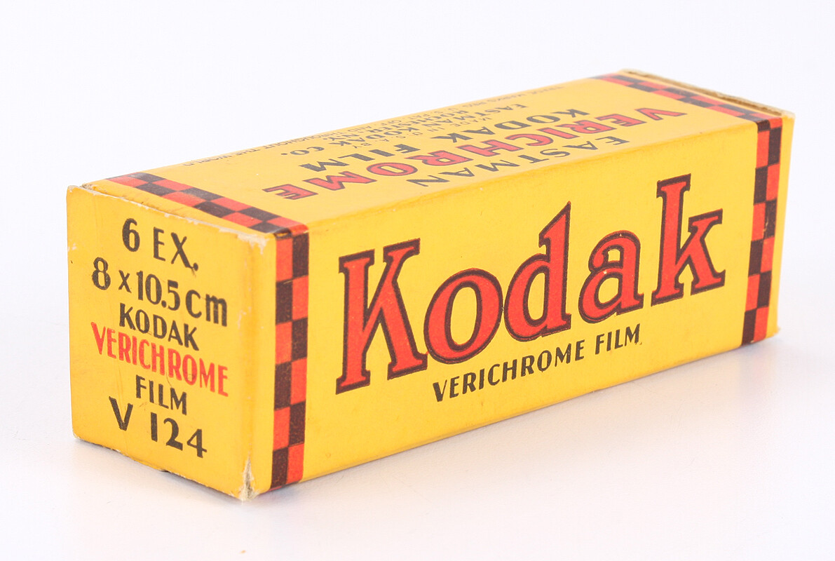 KODAK 130 VERICHROME EMPTY BOX ONLY (NO FILM), EXPIRED DEC 1935/cks/207497