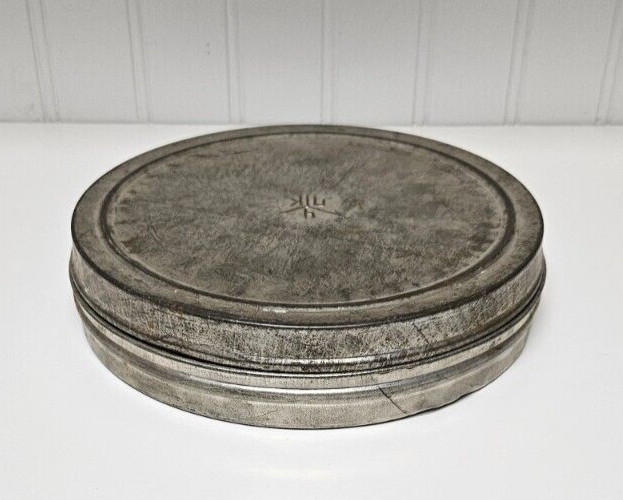 Rare Vintage Svema, Soviet Film Company, Projector Film Tin Reel Case