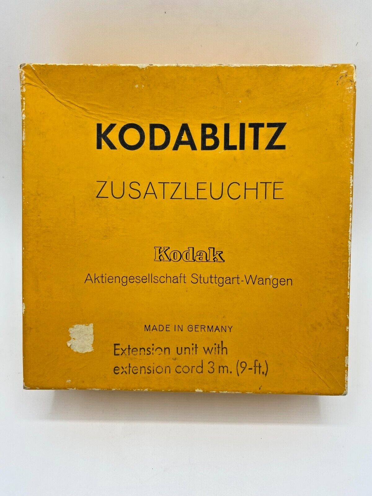 KODAK KODABLITZ Auxiliary Lamp Zusatzleuchte Extension Unit In Box