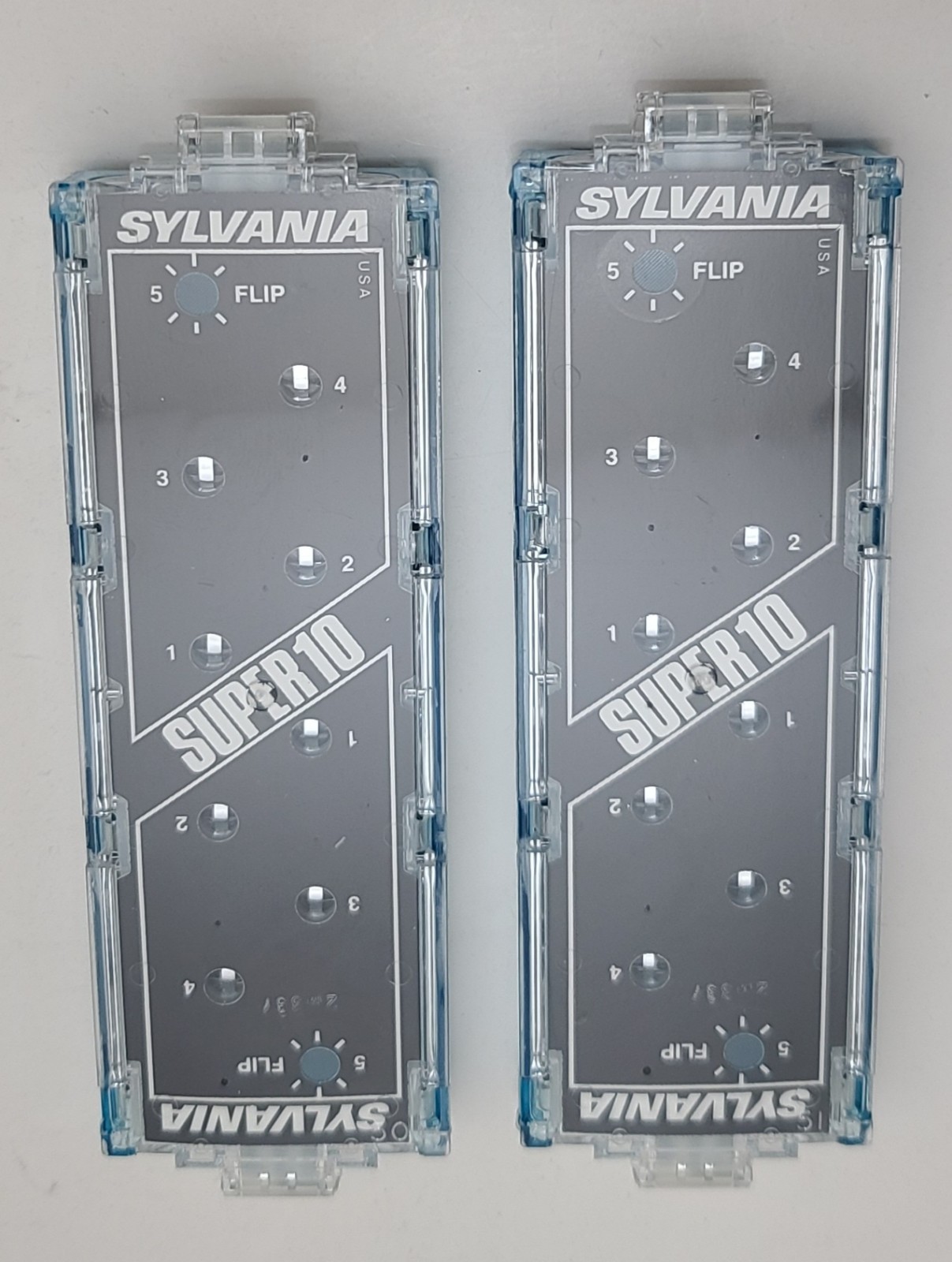 Vintage 1980’s Unused Sylvania GTE Blue Dot Flip Flash Super 10 Two Pack FREE SH