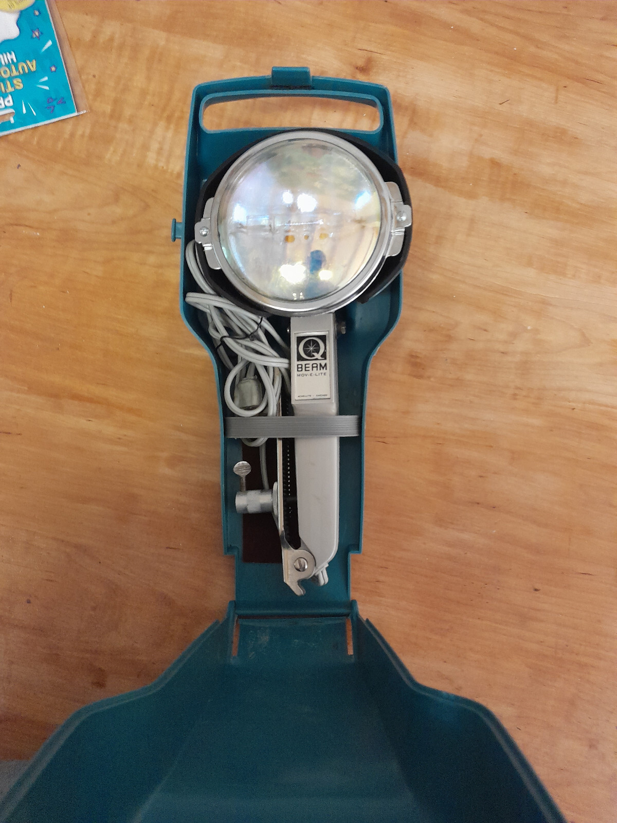 Q-Beam Acme Lite MOV-E-LITE Vintage Movie Production Light with Case