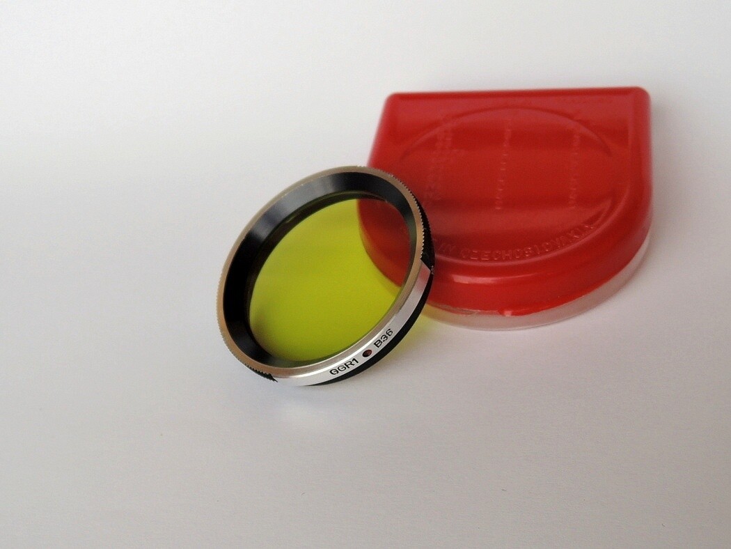 Flexaret MEOPTA GGR1 B36 Color Filter Czechoslovakia Genuine Accessories MINT