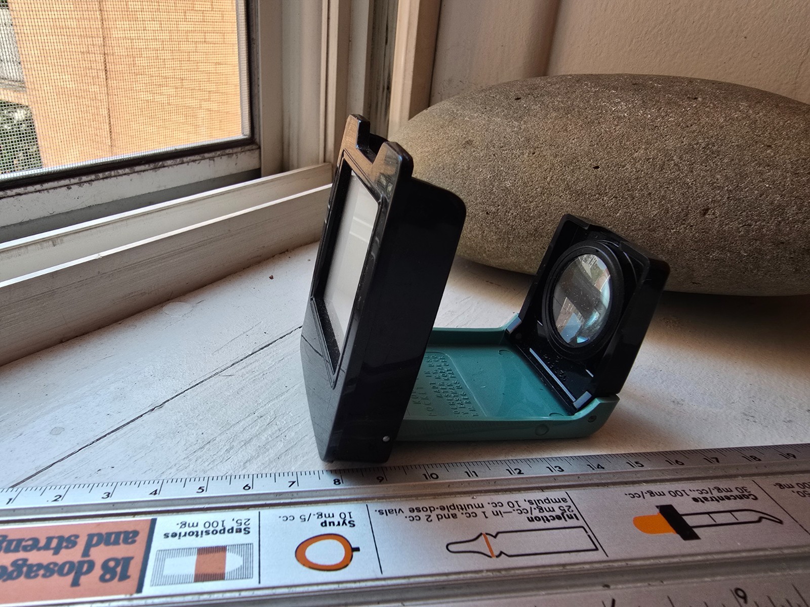 Vintage Kodak Kodaslide Pocket Viewer Slide Turquoise Made USA VG++ Condition