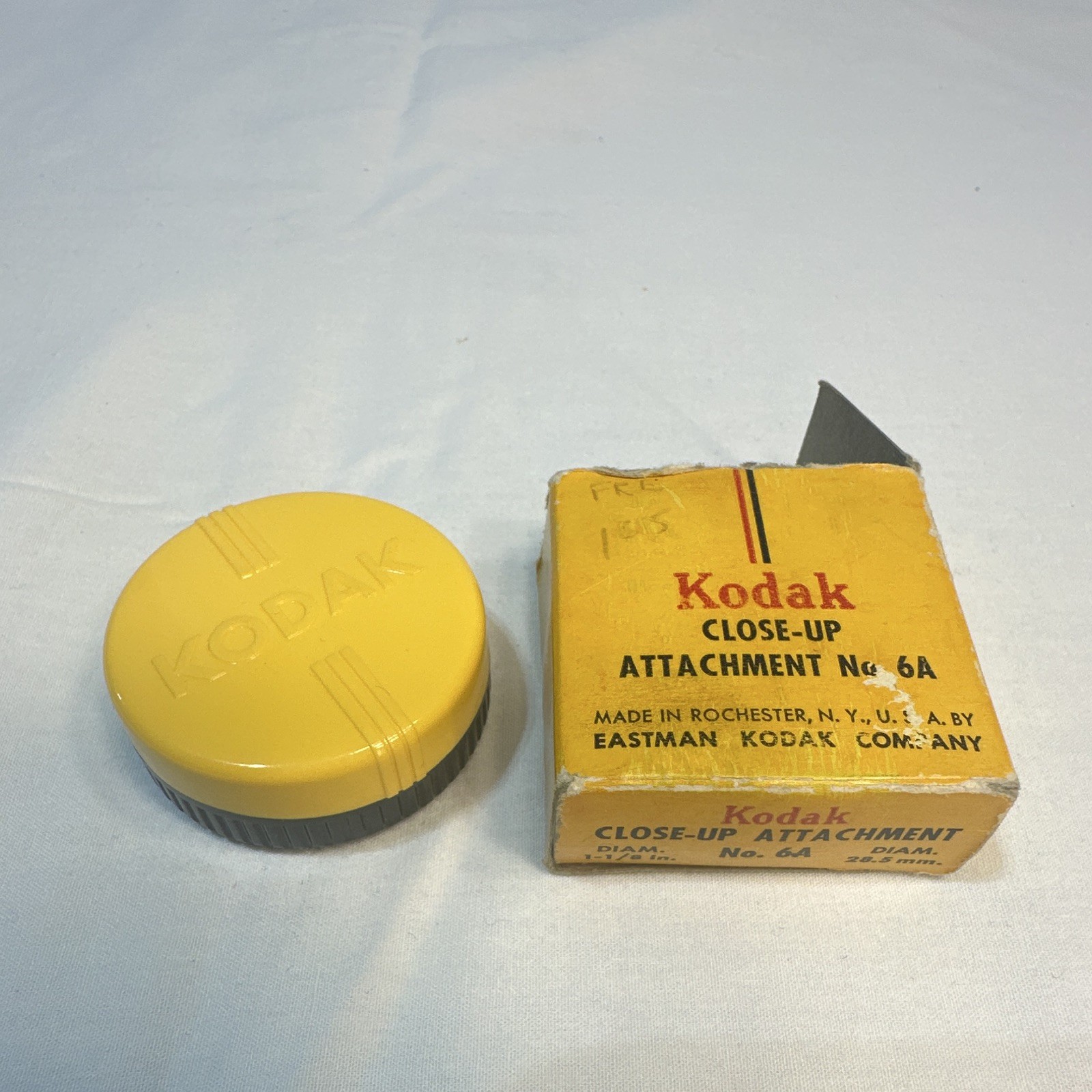 Kodak Close-Up Attachment No. 6A for Kodak Cameras w/ Case and Box