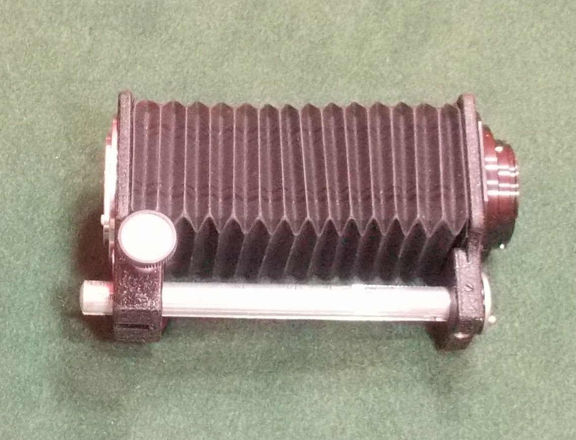 Vintage Tokyo Optical Co. Macro-Folding Bellow Attachment. In original box