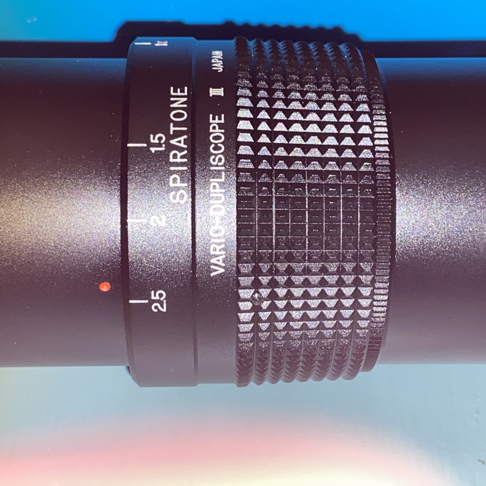 Spiratone Adjustable Vario-Dupliscope III w/T-Mount F/Copy Slides & Rolls. Japan