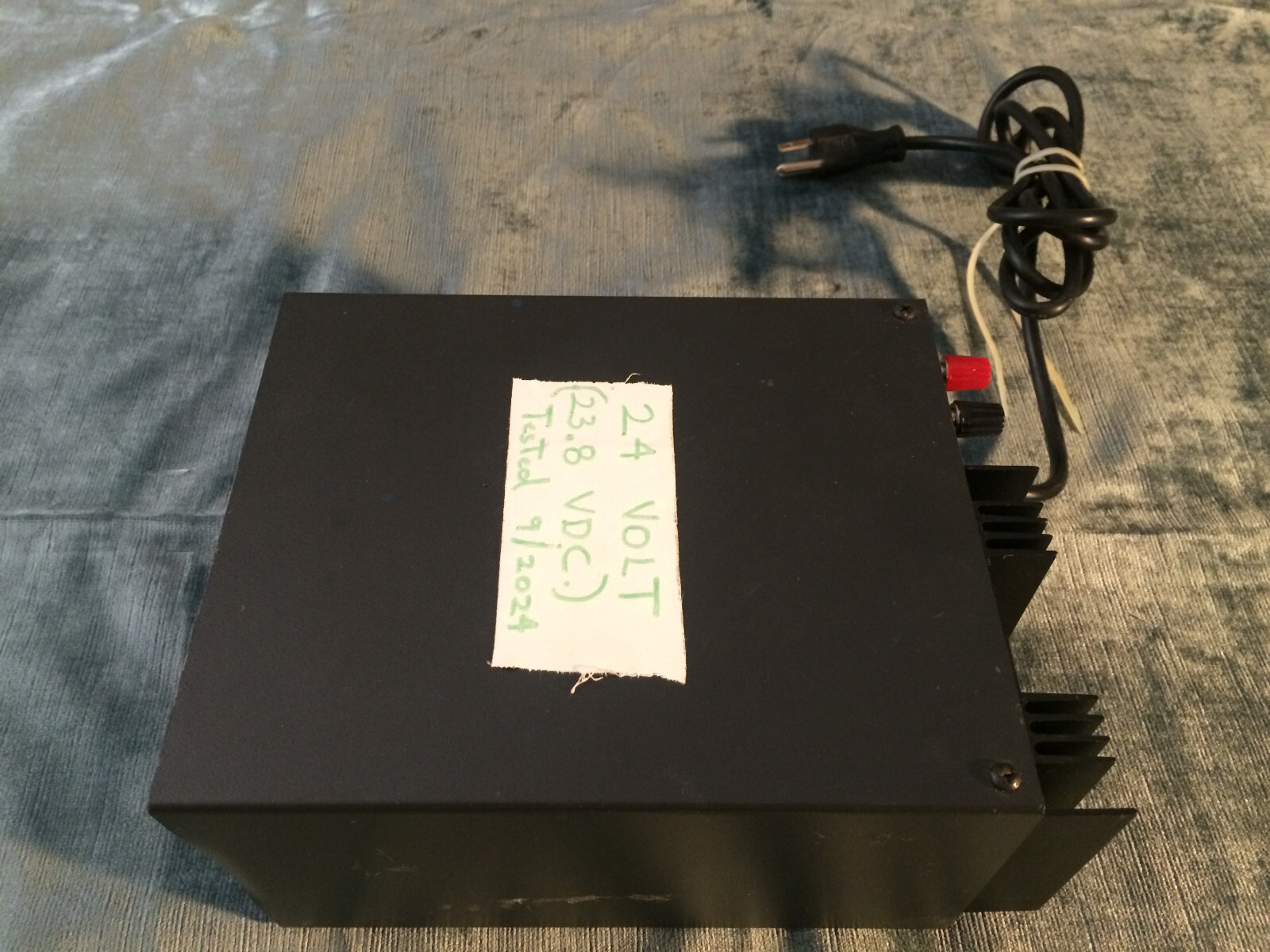 NORRIS FILM PRODUCTS POWER SUPPLY, 110 V.A.C. to 24 V.D.C. for TIME-LAPSE MOTORS
