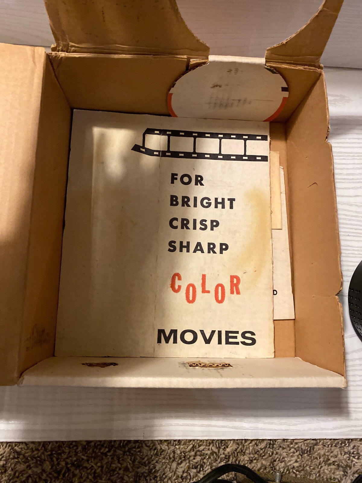 Vintage GE Kenco (875N) Super 8 Movie Lite With Grip & Mounting Bracket