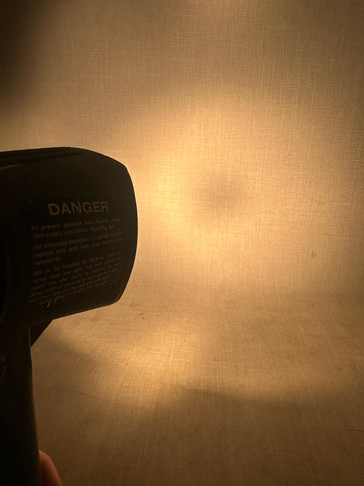 Vintage Harwood XR1 BRIGHT Incandescent Camera 650W Movie Light, WORKS! dvy lamp