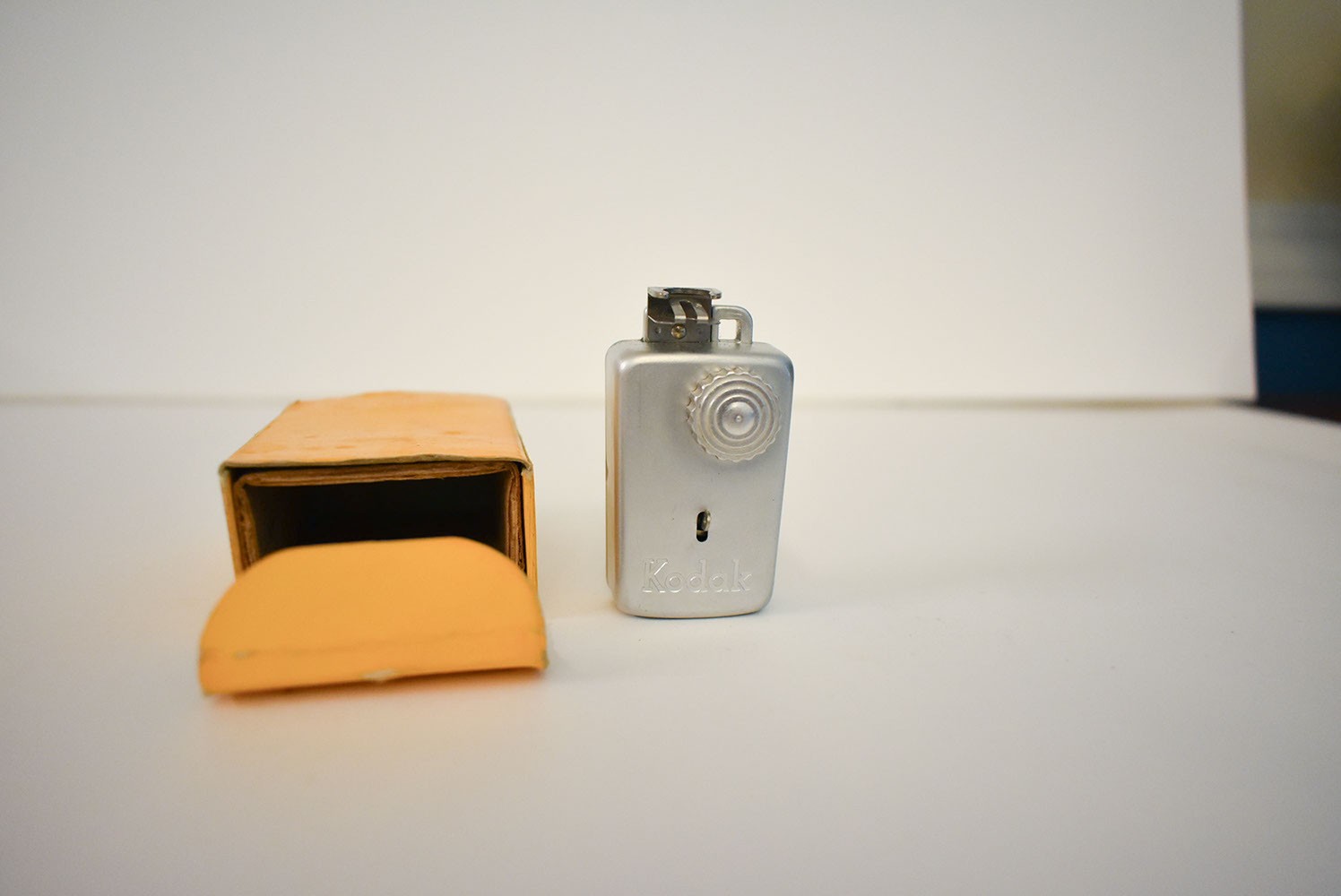 vintage Kodak Auto-Release camera unit designed for self-timer photography