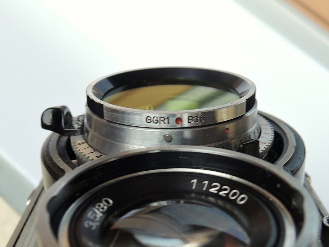 Flexaret MEOPTA GGR1 B36 Color Filter Czechoslovakia Genuine Accessories