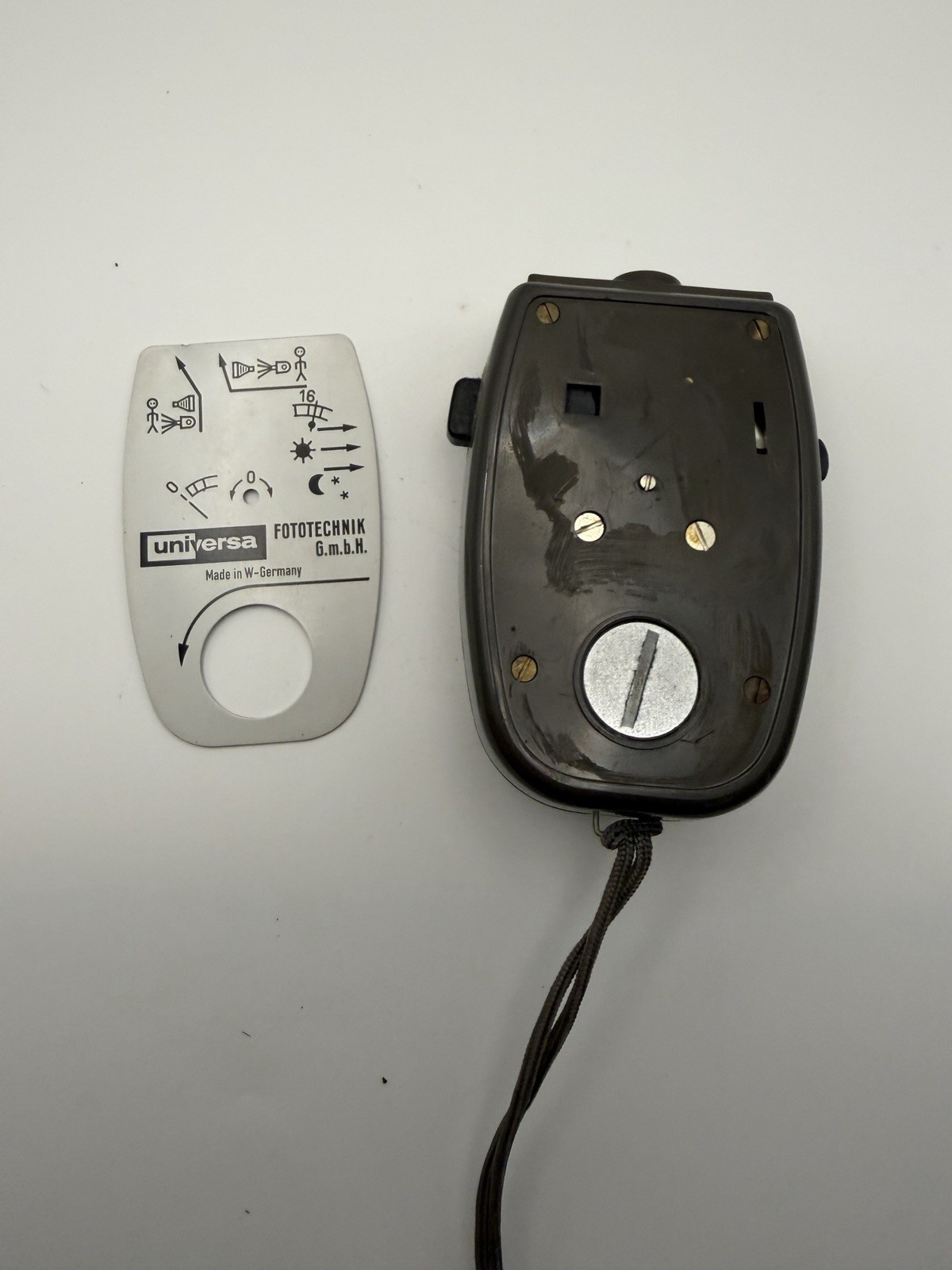 Vintage Universa CD Light Meter Exposure Meter – Made in West Germany – w/ Case