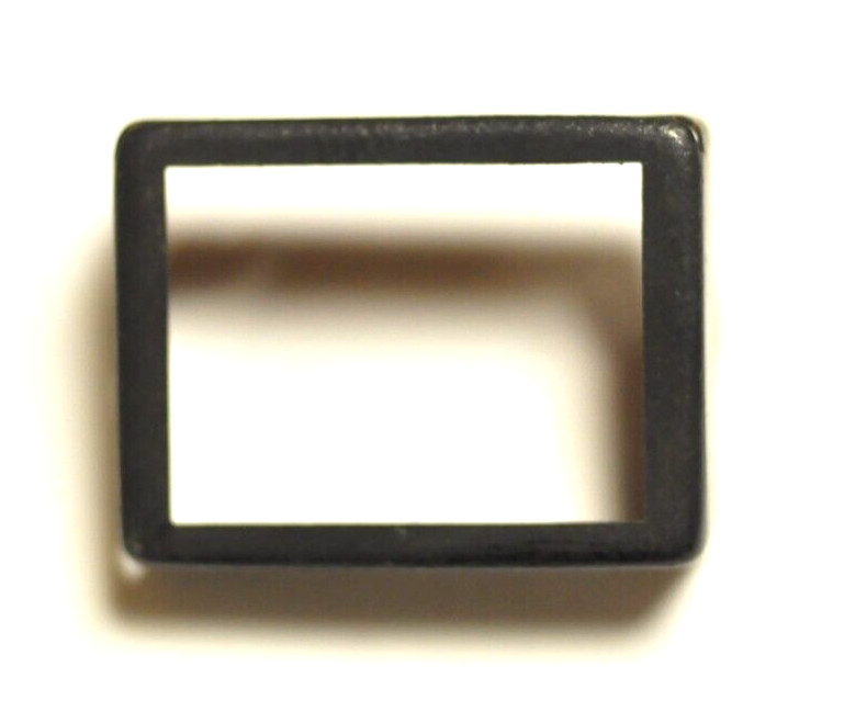 Graflex black large format front viewfinder bezel. Original. #2