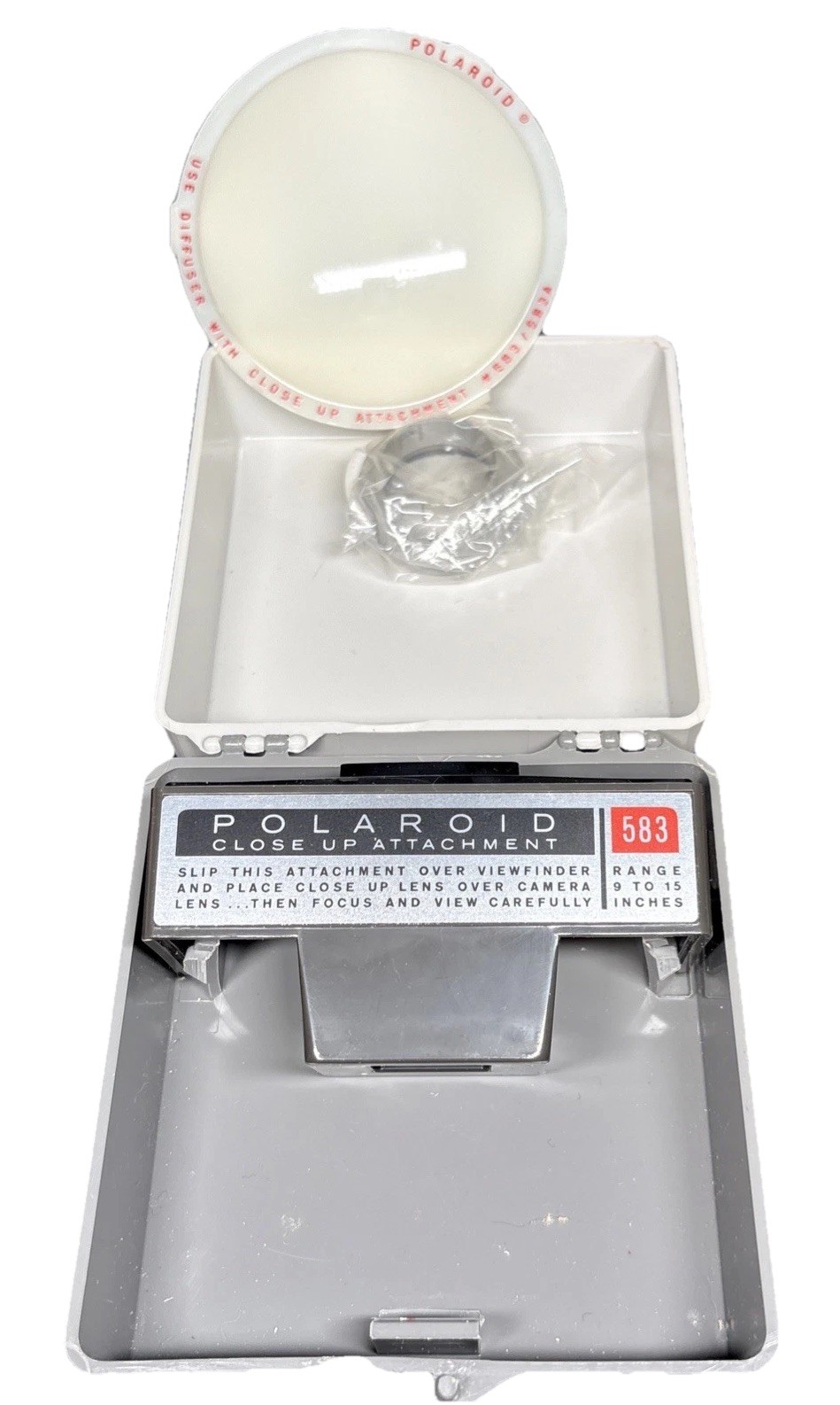 Vintage Polaroid Close-Up Kit #583 in Jewel Case