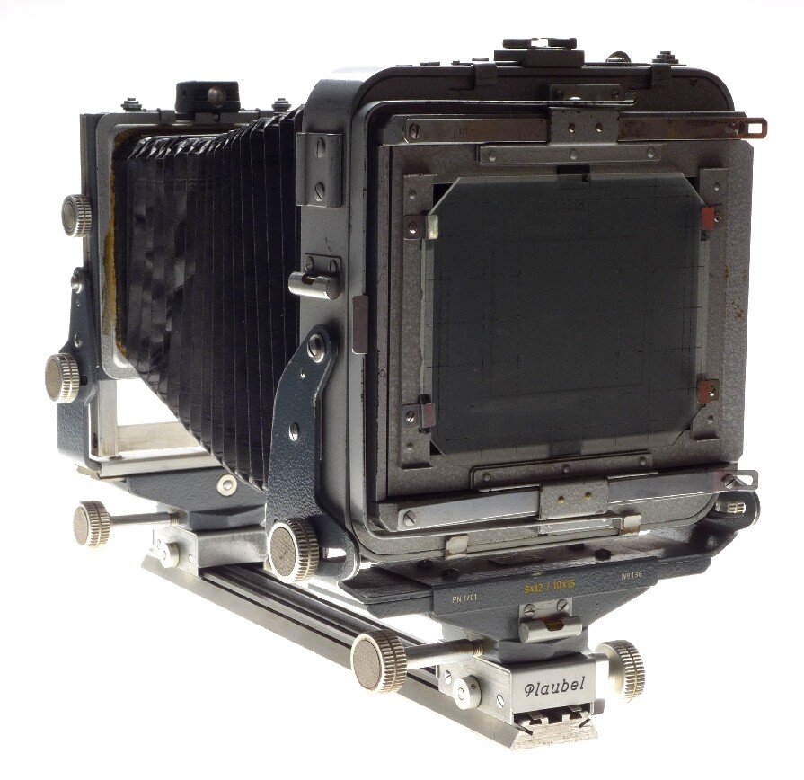 Plaubel large format 9×12 10×15 monorail camera schneider symmar angulon lenses