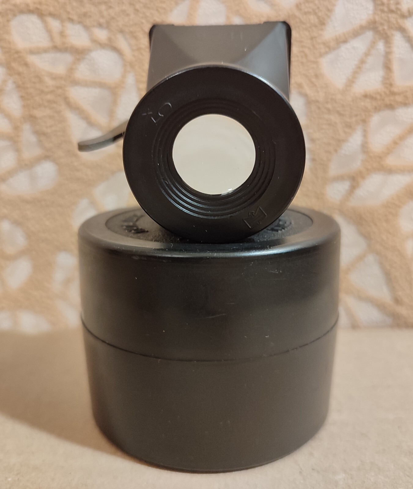 Vintage Magnifier USSR for viewing frames of the photo film L-5x & box