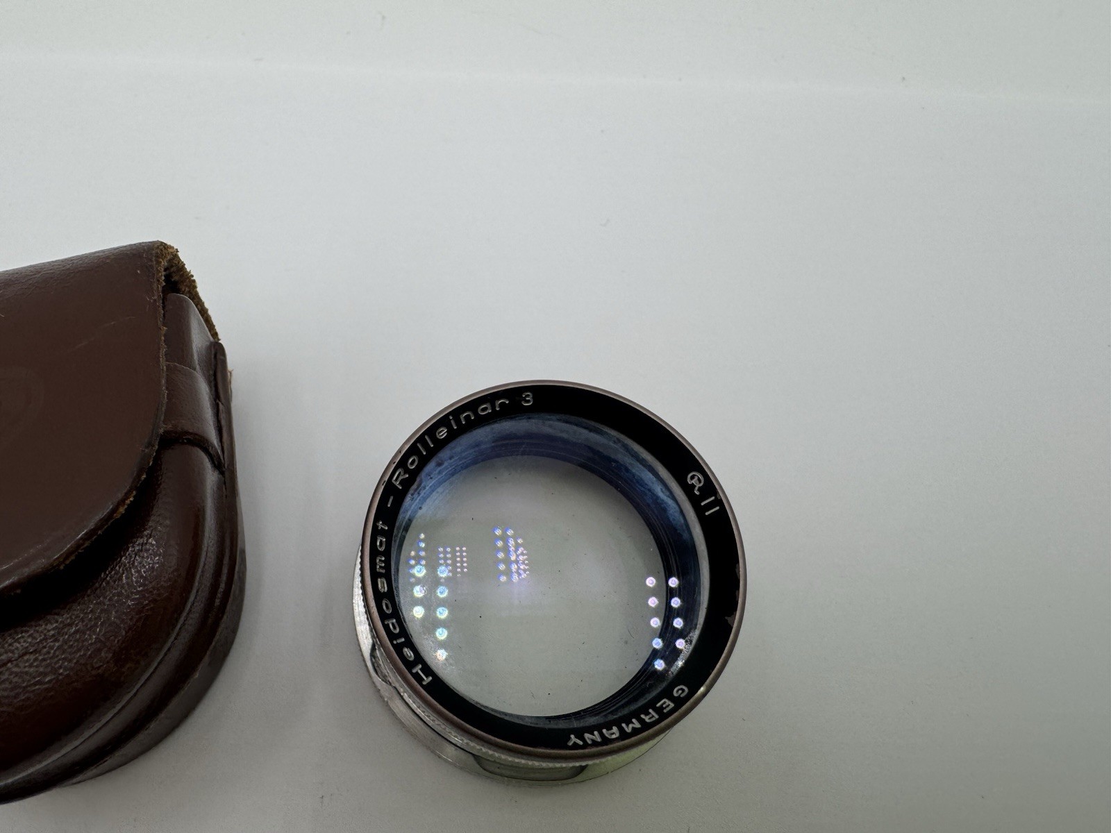 Rolleiflex Heidosmat- Rolleinar 3 Lens with Case B2 Mount